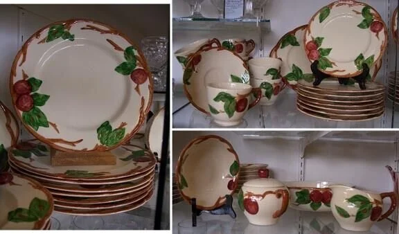 Beautiful Franciscan Apple Service for 8 Dinnerware Set 44